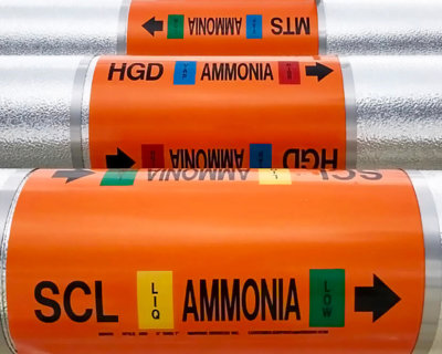 Ammonia Pipe Labeling Basics